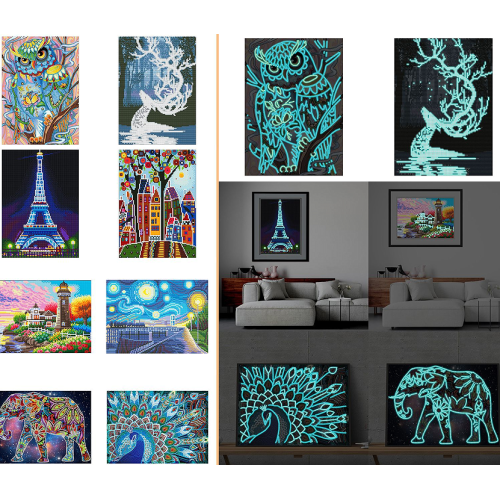 Wholesale Diy Animal Patterns Glow in the Dark